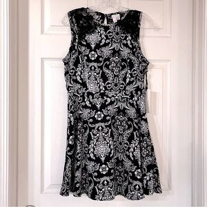 🆕 Forever 21 Collection Special Occasion Floral & Lace Cocktail Dress, Size M